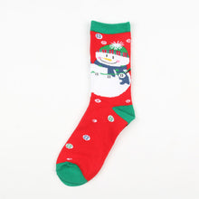 Load image into Gallery viewer, Santa Claus Christmas Snow Elk Gift socks
