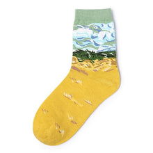 Load image into Gallery viewer, Oil Painting Art Socks